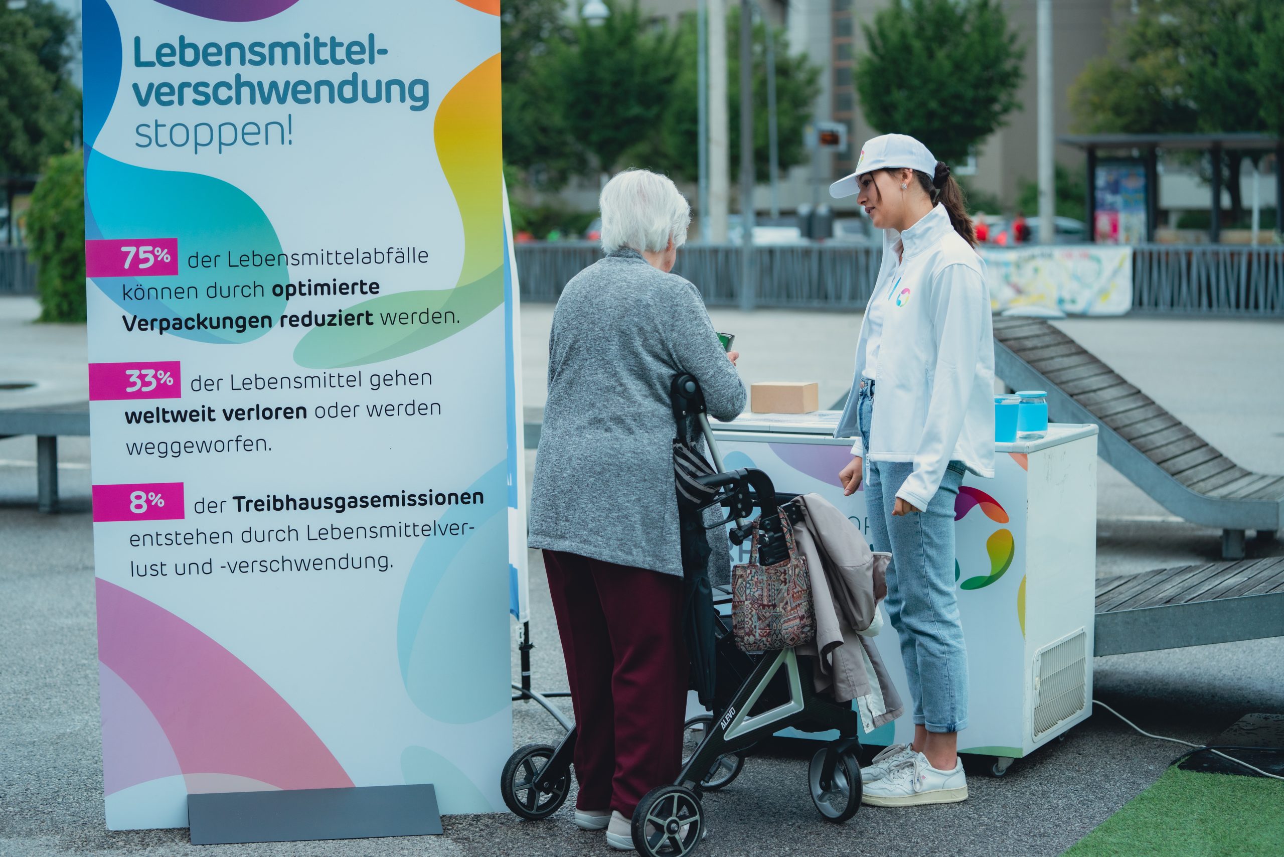 Plattform Verpackung mit Zukunft - Pop-Up Stand Innsbruck mit MPREIS
