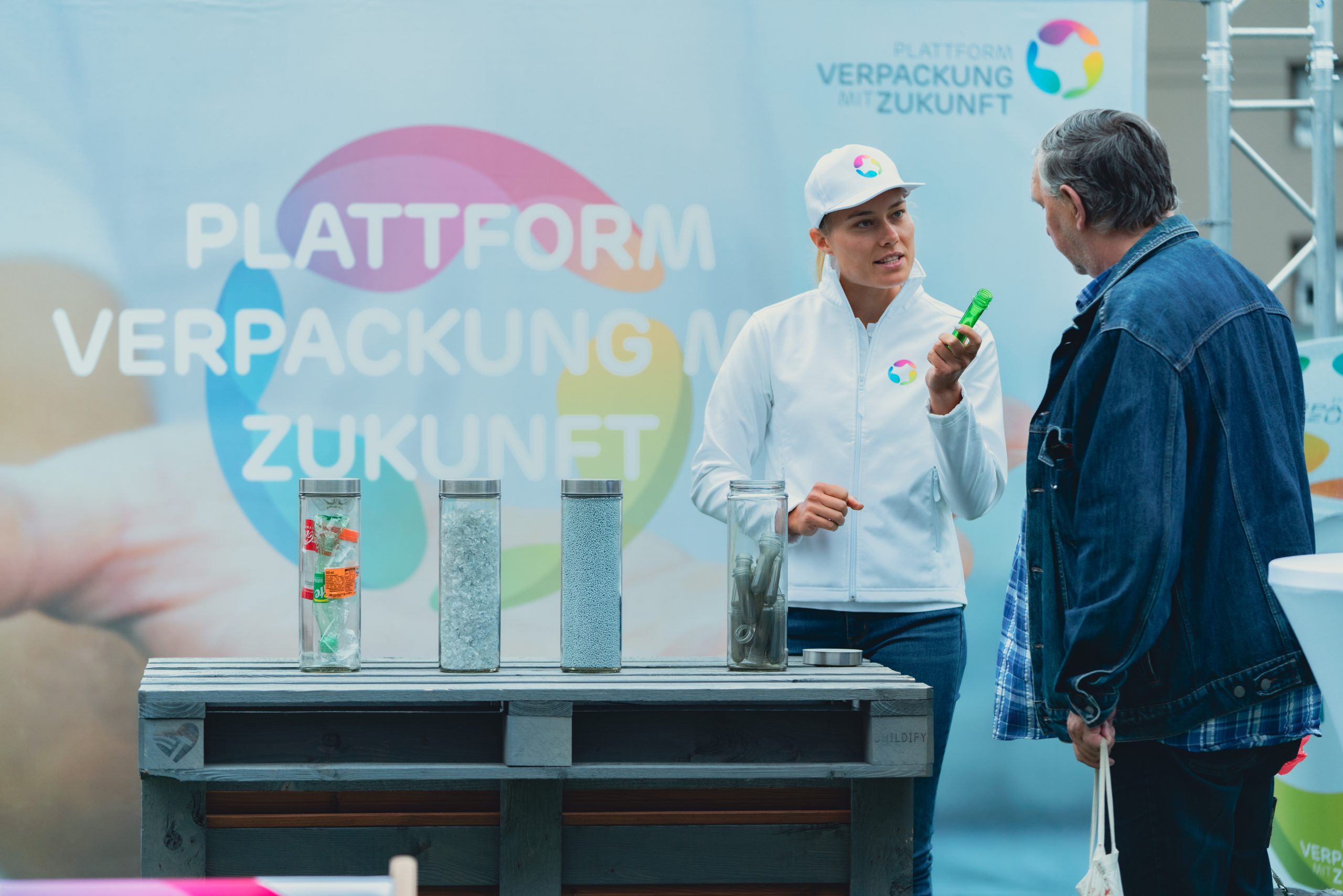 Plattform Verpackung mit Zukunft - Pop-Up Stand Innsbruck mit MPREIS