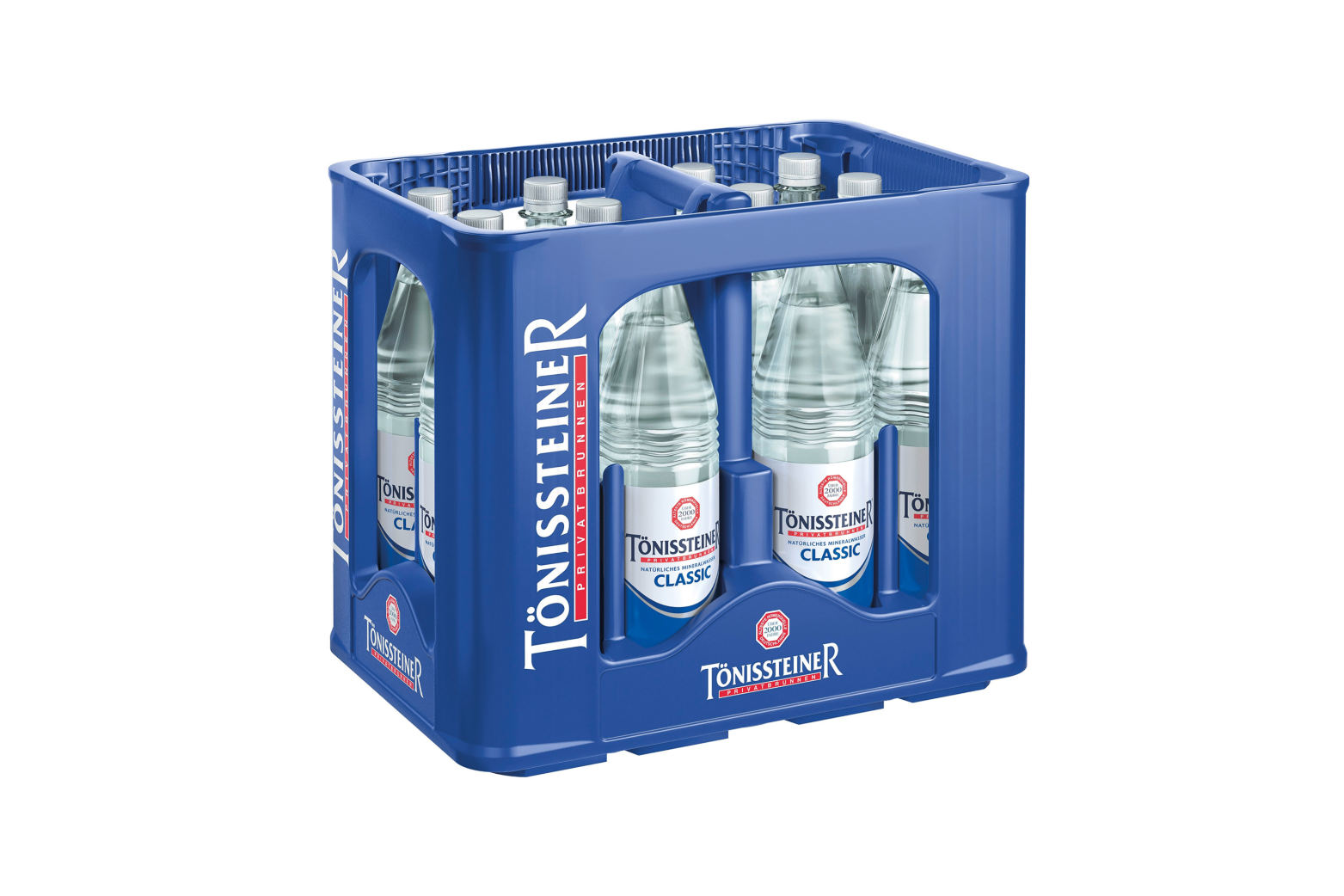 ALPLA und TÖNISSTEINER: rPET-Mehrwegflasche im 12er-Kasten // ALPLA and TÖNISSTEINER: reusable rPET bottle in twelve-bottle crate