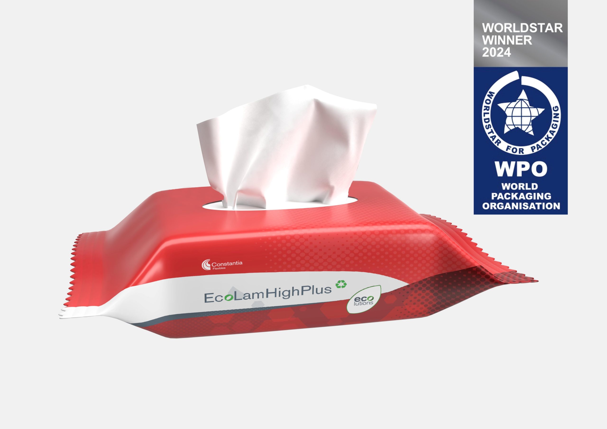 World Star Award Gewinner EcoLamHighPlus, Wet Wipes - Constantia Flexibles - World Packaging Organisation